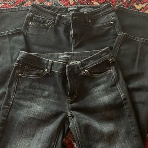 LOT of 2 White House/Black Market Jeans